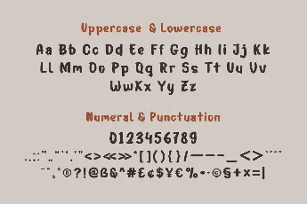 BENAH Personal Use font