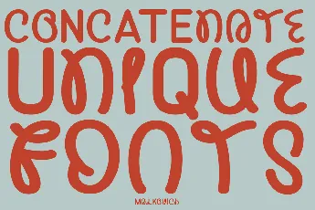 Malkovich Demo font