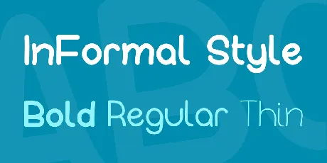 InFormal Style font