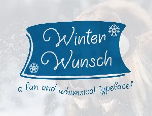 Winter Wunsch font