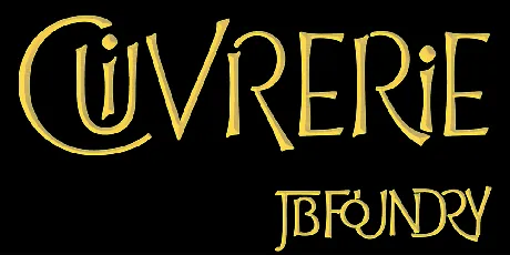 Cuivrerie font