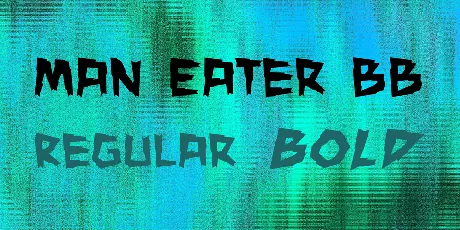 Man Eater BB font