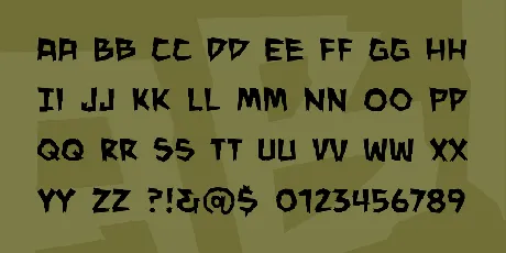 Man Eater BB font