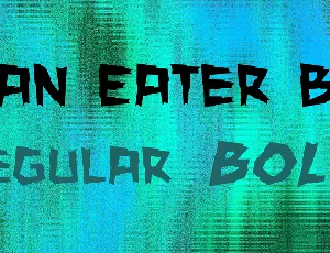 Man Eater BB font