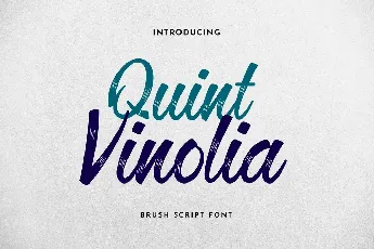 Quint Vinolia font