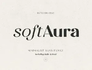 Soft Aura font