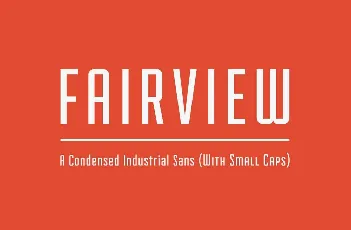 Fairview font