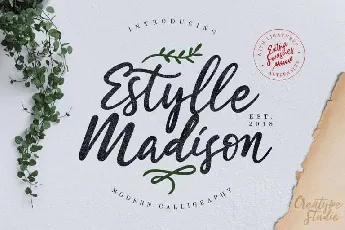 Estylle Madison font