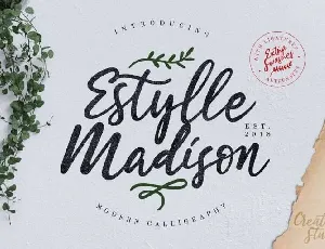 Estylle Madison font