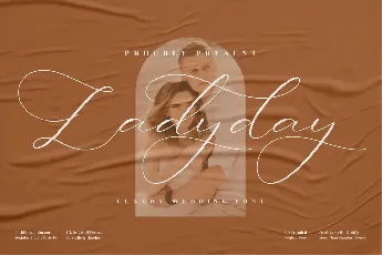 Ladyday font