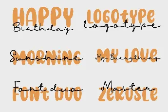 Friendly Sunday Script font