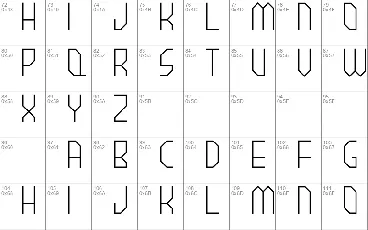 BROWNIE font