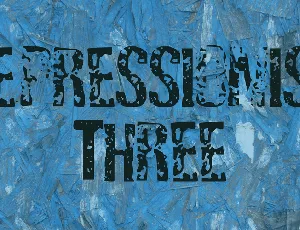 Depressionist Three font