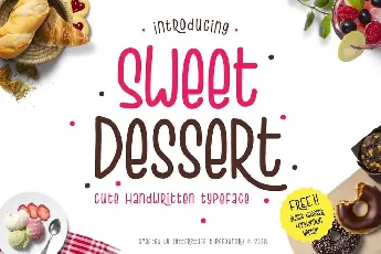 Sweet Dessert Script font