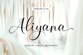 Aliyana font