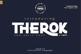 Therok font