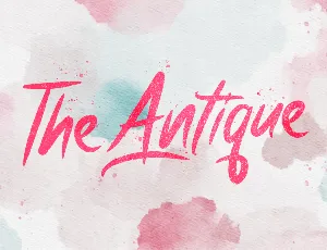 Antique font