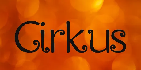 Cirkus font