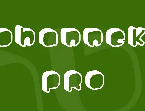 Johanneke Pro font