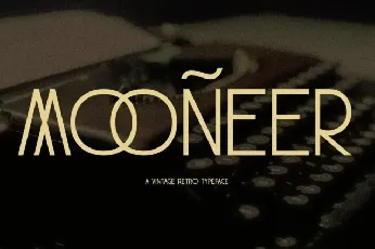 Mooneer font