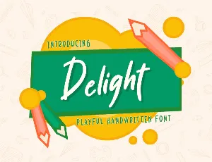 SS Delight font