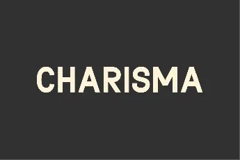 Charisma font