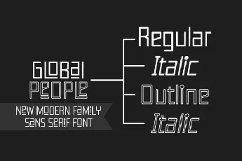 Global People font