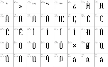 Mermaid-Motions font