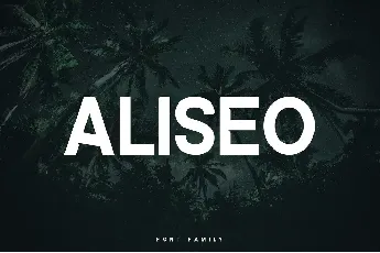 ALISEO font