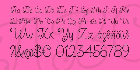 Qtie Script font