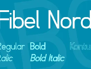 Fibel Nord font