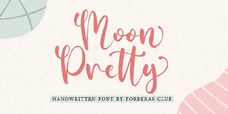 Moon Pretty font