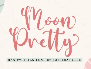 Moon Pretty font