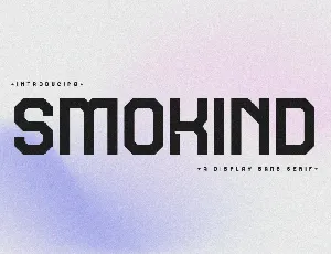 Smokind font