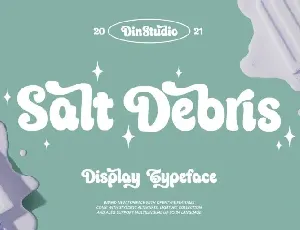 Salt Debris font