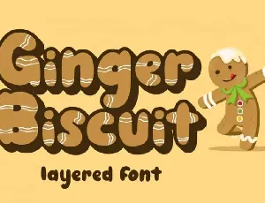 Ginger Biscuit Display font