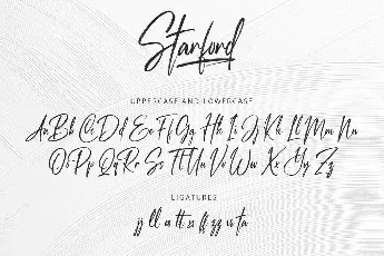 Starford font