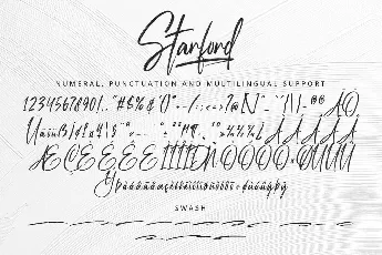 Starford font