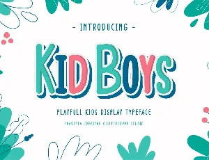 Kid Boys font