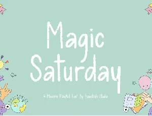 Magic Saturday font