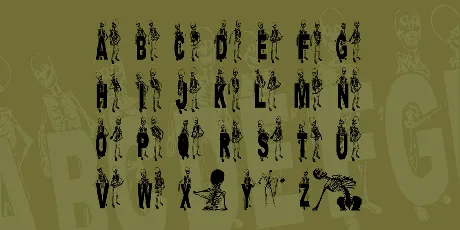 DANCING-DEAD font