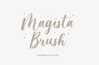 Magista Brush font