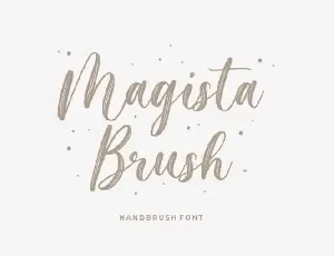 Magista Brush font