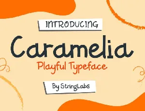 Caramelia Playful font