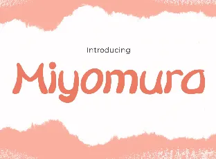 Miyomura font