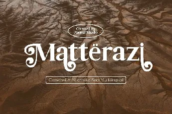 Matterazi font