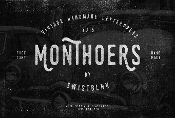 Monthoers Free font