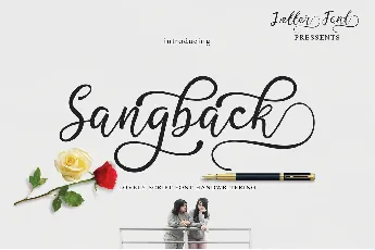 Sangback font