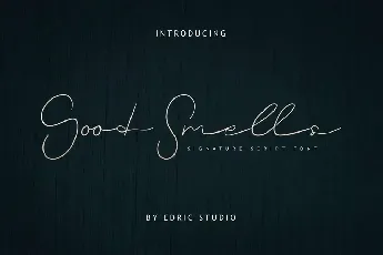 Good Smells Demo font