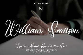 William Smitson font